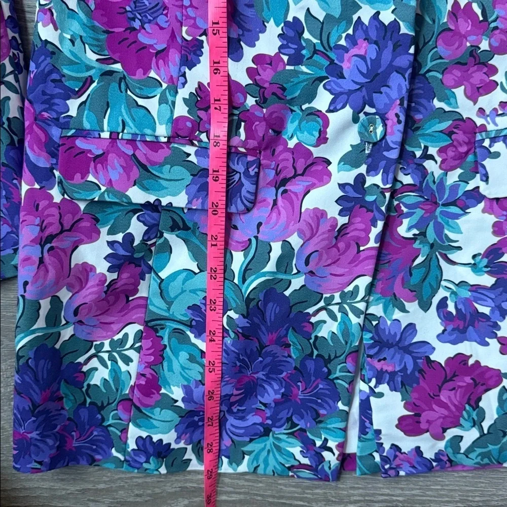 NEW Show Me Your Mumu Ezra Blazer in the Magenta Blooms floral print XS - Picture 9 of 9